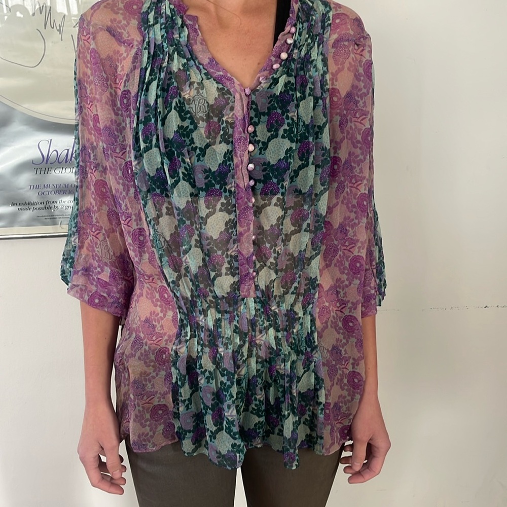 Roberto Cavalli vintage blouse 40